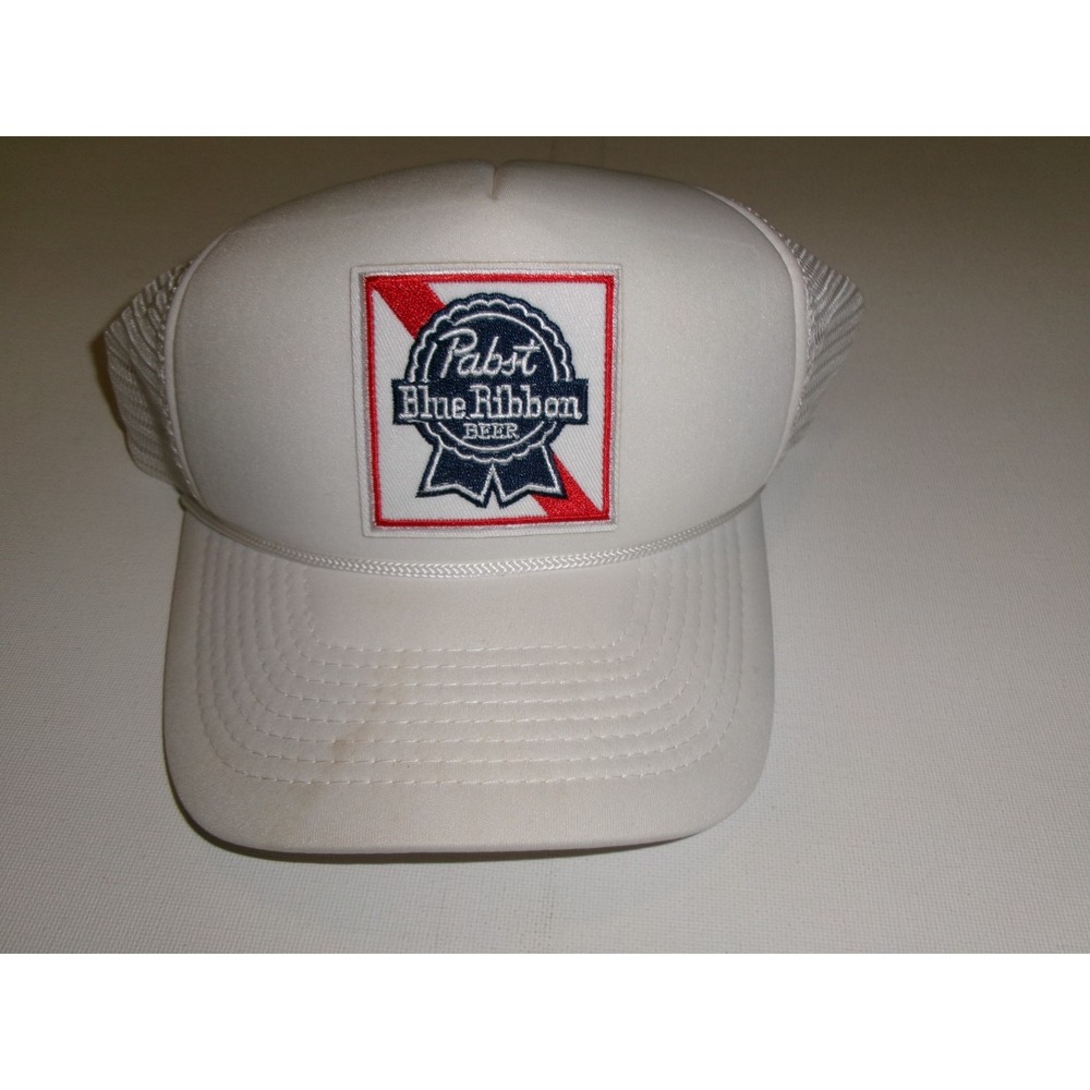 PABST BEER RIBBON  SNAPBACK GOLF BEACH Y2K HAT CAP VINTAGE DEADSTOCK Y3